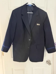 Blazer uniforme US Airways Stan Herman di Twin Hill taglia 18WR. Include etichetta con nome - Foto 1 di 6