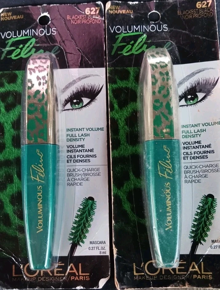 LOreal Voluminous Feline Instant Volume Full washable (0.27oz/8ml/627) New 2pk - Image 1 of 1