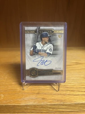 2021 Topps Five Star Evan White Rookie Auto Mariners  RC On Card Auto - Image 1 of 3