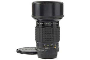 SMC Pentax-A Green Star 4/300mm Lens - Picture 1 of 9