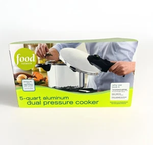 Food Network 5qt 5 quart Aluminum Dual Pressure Cooker - Boxed - Picture 1 of 18