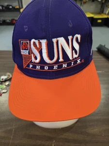 Rare Vintage 90s NBA Phoenix Suns Snapback HatLight staining on the inside as - Bild 1 von 9