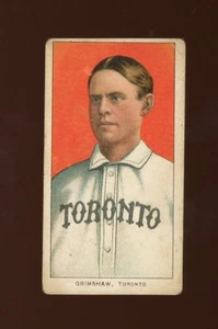 Béisbol 1909-11 T206 #197 Moose Grimshaw en muy buen estado *h1 - Imagen 1 de 2
