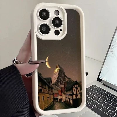 Case For iPhone 16 Pro Max 15 14 13 12 Mini 11 XS XR 7 8 6S Castle Phone Cover - Image 1 of 4