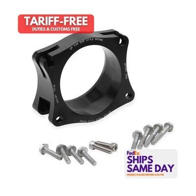 Holley 717-15, One Black Aluminum Throttle Body An Fits gle Adapter Gm Ls/Lt Int - Image 1 of 4