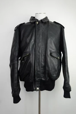 Schott Jacket With Leather Lining Men's Size 48 / M Casual Vintage - Image 1 of 4