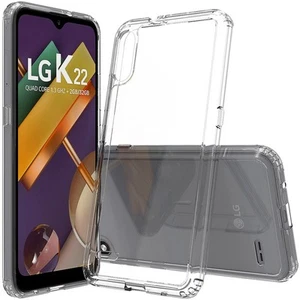 Aquaflex Transparent Anti-shock Téléphone Étui Housse Légère pour LG K22/K32 - Photo 1 sur 5