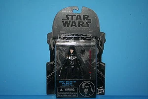 STAR WARS 14 DIE SCHWARZE SERIE NEUWERTIG AUF KARTE DARTH VADER DAG 3 3/4" FIGUREN HASBRO - Bild 1 von 7