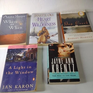 Love Inspired Romance Suspense Paperback Books Oke Karon Krentz Morgan Lot of 5 - Picture 1 of 18
