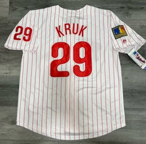 John Kruk 1994 Philadelphia Phillies MLB 125th Jersey Men’s Size Large - Picture 1 of 3