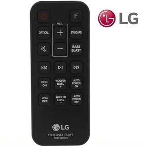 Genuine LG Remote Control AKB74935621 for Soundbar Speaker System - Picture 1 of 1