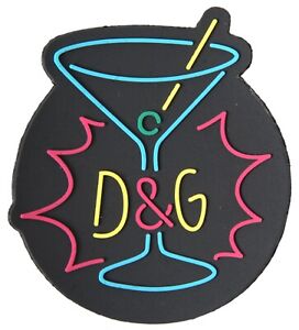 DOLCE & GABBANA patch multicolore D&G cocktail collant pour baskets applique 40usd