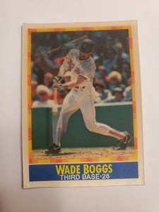 1990 Sportflics WADE BOGGS - #2 - Boston Red Sox - NMT