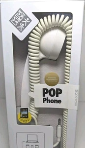 Native Union Retro Handset Pop Phone Compatible with All Devices Cell Ipad New - Picture 1 of 5