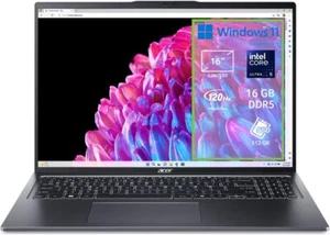 Acer Swift Go 16 SFG16-72-52ZD Intel Core Ultra 5 125U RAM 16 GB DDR5 512 GB PC - Imagen 1 de 8