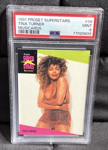 1991 Proset Superstars Tina Turner #99 PSA 9 (POP 3, 5 Higher)
