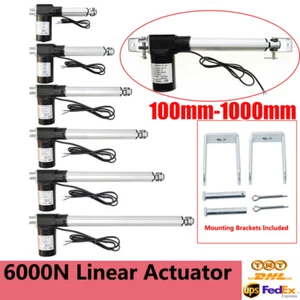 24V Linear Actuator Motor Linearmotor Verstellantrieb 6000N Hubmotor 35mm/s - Bild 1 von 34
