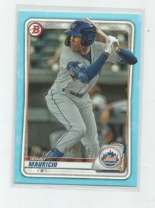 2020 Bowman RONNY MAURICIO Sky Blue 442/499 - Picture 1 of 1
