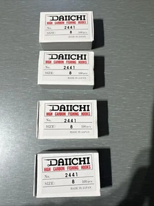 Daiichi 2441 Size 8 Hooks (400 Total) - Picture 1 of 1