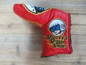 *MINT* Scotty Cameron RED Johnny Speed Racer Custom Shop PUTTER COVER - Picture 1 of 7