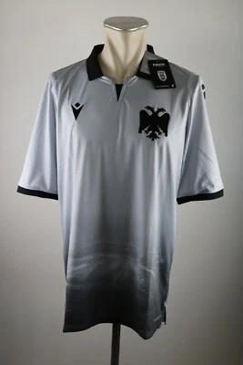 PAOK Thessaloniki Trikot Gr. S M XL XXL 3XL macron Shirt Retro Stadion