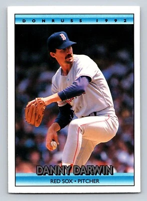 Danny Darwin 1992 Donruss #87a Boston Red Sox - Image 1 of 2
