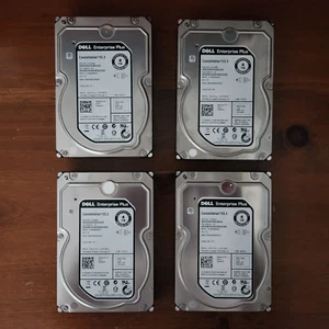 LOT OF 4 - Seagate Enterprise ES.3 4TB 7.2K SAS 6Gb/s 3.5" HDD ST4000NM0023 - Picture 1 of 6