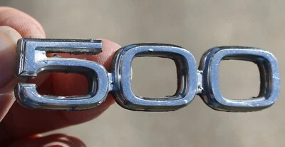 Ford Galaxie 500 1971 1972 emblema maletero trasero OEM D1AB-54290C98-AA Foto 1 de 4