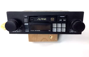 ALPINE 7156 FM AM Tuner Cassette Tape Deck Car Radio Vintage Retro Antique - Picture 1 of 10