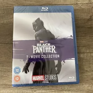 Black Panther 1 & 2 Wakanda Movie Collection NEW SEALED BLU RAY - Picture 1 of 2