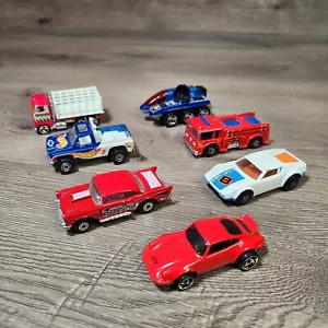 Vintage Hot Wheels & Matchbox 1970s -1980s LOT of 7 Cars Porsche Chevy Truck - Picture 1 of 12