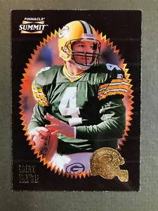 1996 Pinnacle Summit Premium Stock Football Brett Favre #63 - Packers - Picture 1 of 6