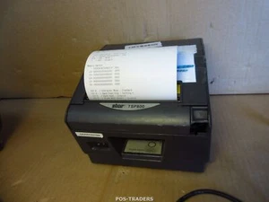 STAR TSP800 847 USB Thermal 104mm Label Barcode Printer PRINTS OK - COVER BROKEN - Bild 1 von 4