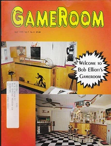 Revista GameRoom Bob Elliott Pinball abril 1995 - Imagen 1 de 1