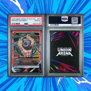 Union Arena Demon Slayer UA05BT/KMY-1-079 Inosuke Hashibira - SR PSA 10 - Picture 1 of 1