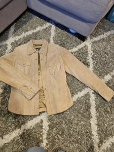 Vintage ROPER Jacket Womens Medium Tan Western Cowboy Ranch Coat - Picture 1 of 20
