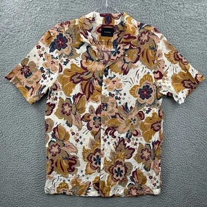 Pacsun Hawaiihemd Herren Medium Blumen Schlaufenkragen Knopfleiste Pacific Sunwear - Bild 1 von 12