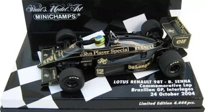 Lotus Renault 98T B.Senna  Commemorative Lap Brazilian GP Interlagos 24/10/2004 - Immagine 1 di 2