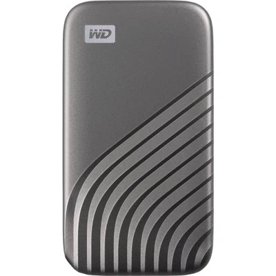 WD My Passport 2 TB Externe SSD-Festplatte 6.35 cm (2.5 Zoll) USB-C® Grau - Bild 1 von 4