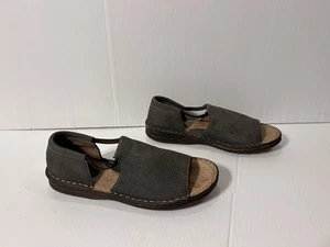 Born Leather Slip On Sandal Size 11 - Picture 1 of 11