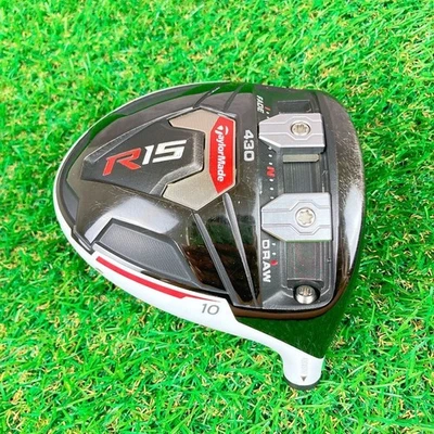 TaylorMade R15 430 10° Driver Head Only Right Handed Golf Club Japan Model - Image 1 of 4