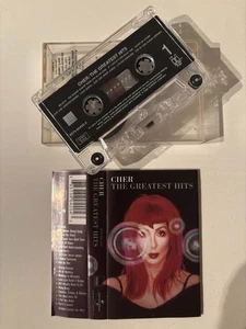 CHER - THE GREATEST HITS (UK CASSETTE TAPE) - Picture 1 of 6