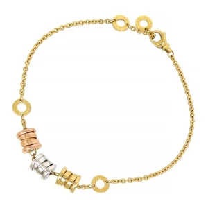 BVLGARI B.zero1 Element Armband M/L #19,5 AU750 (K18YGK18PGK18WG) Damen - Bild 1 von 4