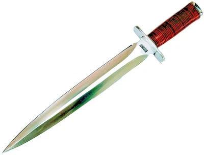 Cubiertos de impacto hechos a medida 19" cuchillo punta de lanza daga cuchillos espada hechos a mano Foto 1 de 4