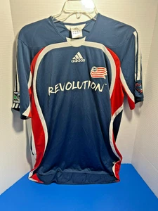 Adidas New England Revolution Navy Home Jersey Size L Clima cool Howell #11 - Picture 1 of 9