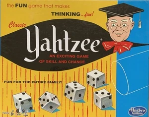 Classic Yahtzee An Exciting Game Of Skill And Chance For The Whole Family - Picture 1 of 5