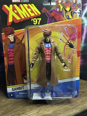Экшн-фигурка 2023 Marvel X-Men 97 Retro Legends Animated GAMBIT масштаб 6 дюймов Hasbro - Изображение 1 из 3