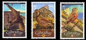 GIBRALTAR 2010 local BIRDS MNH FV £3.35 (IS IT CLEAR? IT'S £3.35 - Picture 1 of 1