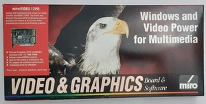 miro Video 12PD VLB Grafikkarte (Alliance ProMotion 3210, 2MB, retro, 1995, OVP) - Afbeelding 1 van 12
