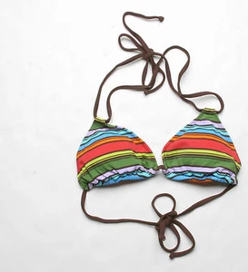 Rusty JSW3014 Bikini Top (XS) Brown - Picture 1 of 2